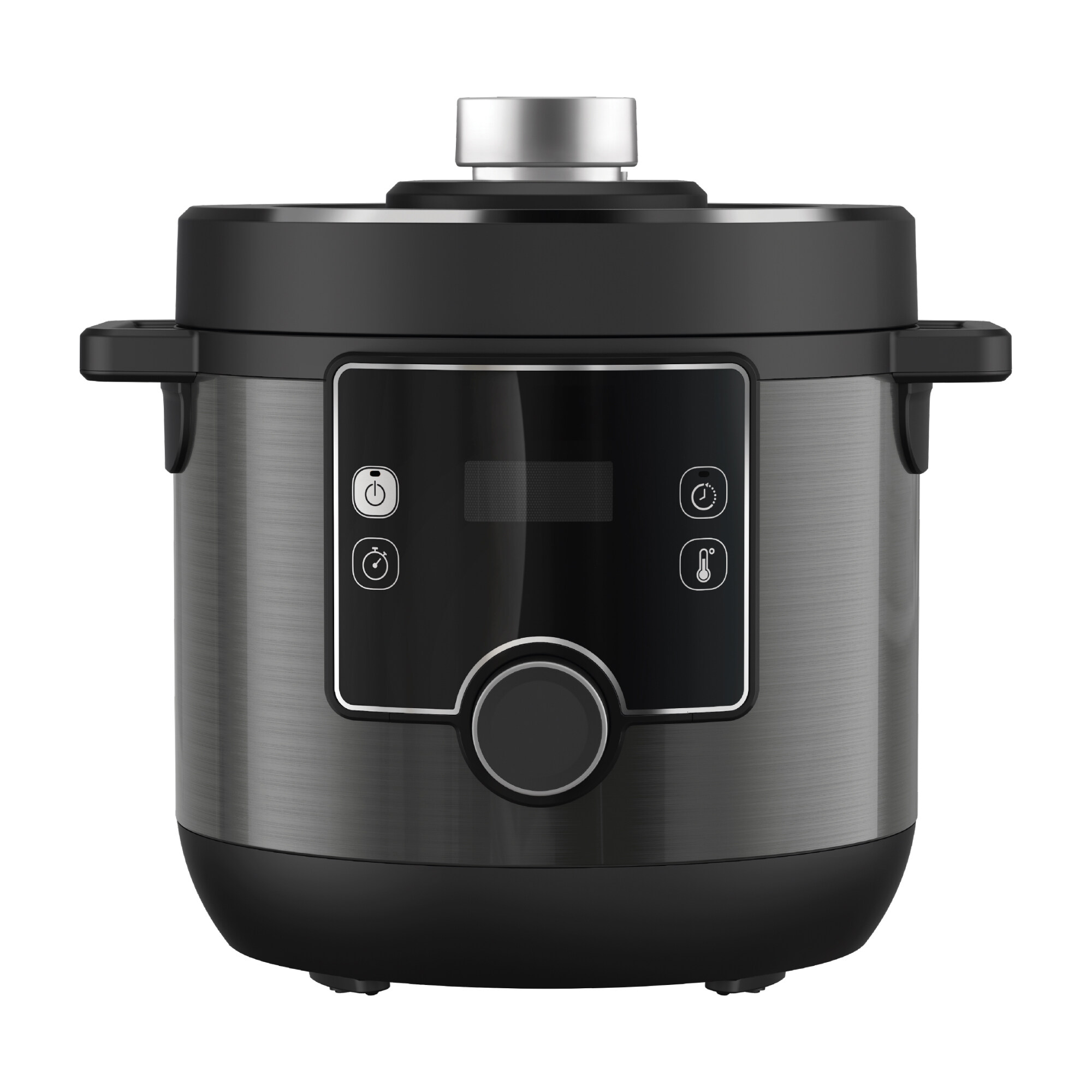 Tefal หม้ออัดแรงดันไฟฟ้า TURBO CUISINE MAXI ขนาด 7.6 ลิตร รุ่น CY777866​ สีดำ 10 โปรแกรมทำอาหารอัตโนมัติ
